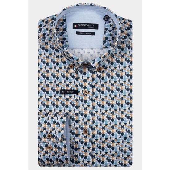 Giordano Casual hemd lange mouw ivy long sleeve button down s 527013/60 - Image 2