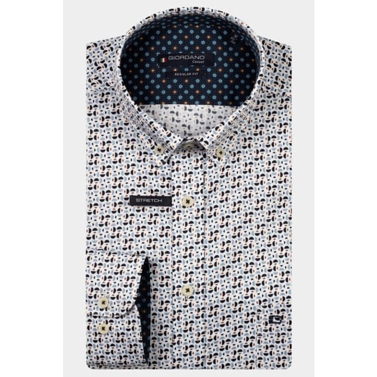 Giordano Casual hemd lange mouw ivy long sleeve button down s 527046/60 - Image 2