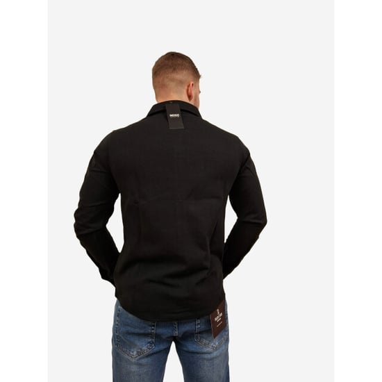 Indigo Denim Heren overhemd denim - - Image 4