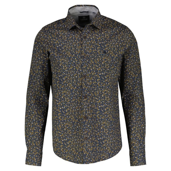 Lerros Heren overhemd 2391327 485 classic navy - Image 3