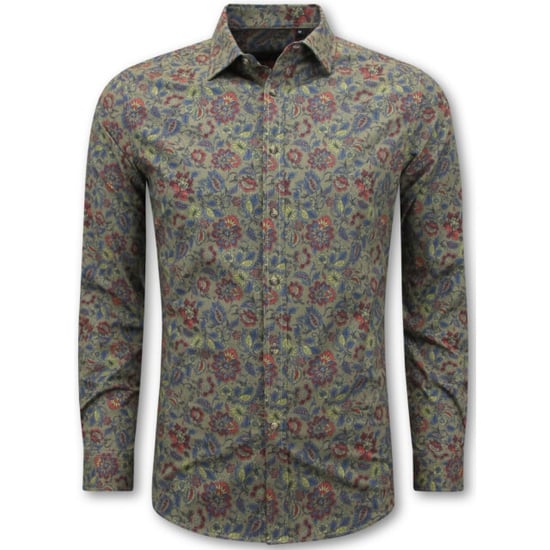 Local Fanatic Overhemden lange mouwen slim fit - Image 1