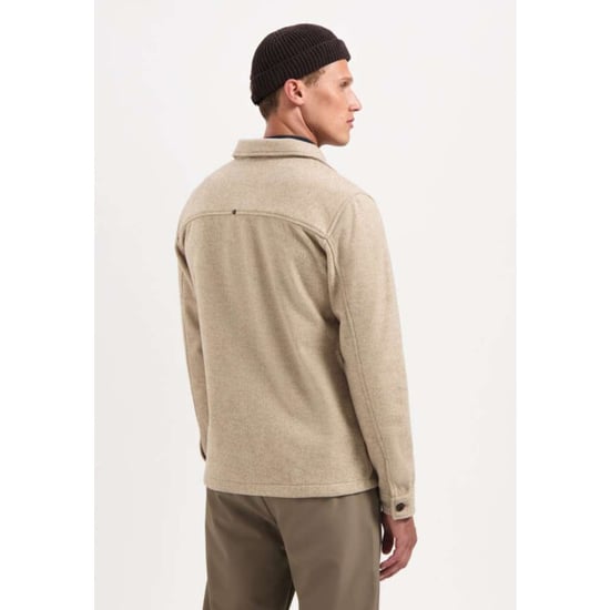 No Excess Overshirt button closure melange - Image 4