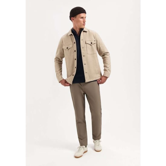 No Excess Overshirt button closure melange - Image 5