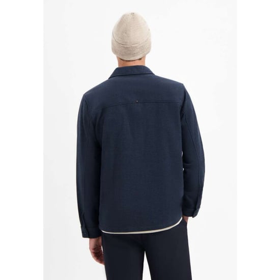 No Excess Overshirt button closure melange night - Image 2