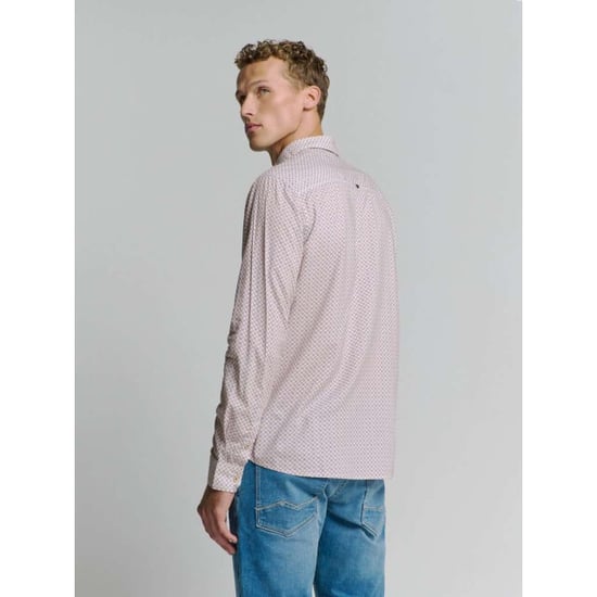 No Excess Shirt allover printed mauve - Image 6