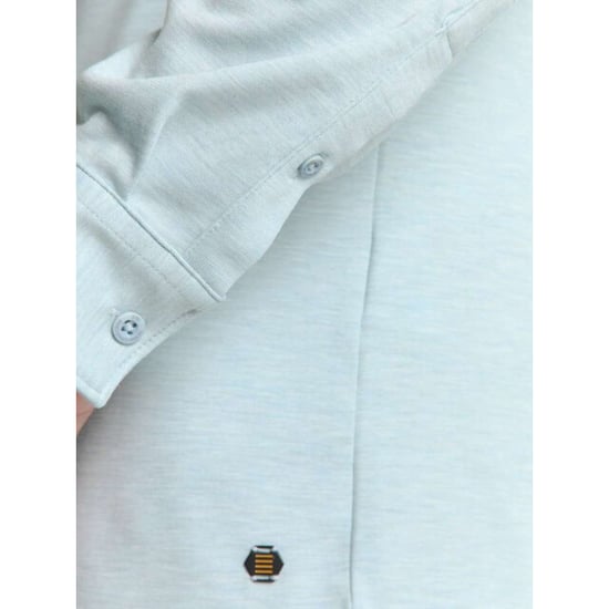 No Excess Shirt jersey melange stretch ice - Image 6