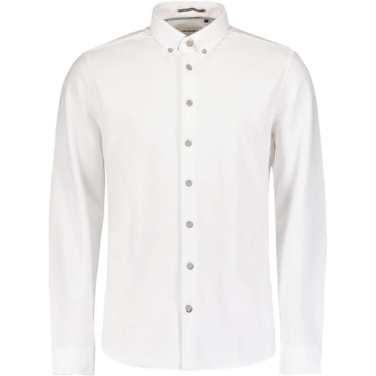 No Excess Shirt jersey pique stretch white - Image 1