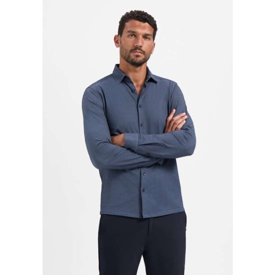No Excess Shirt jersey washed blue - Image 3