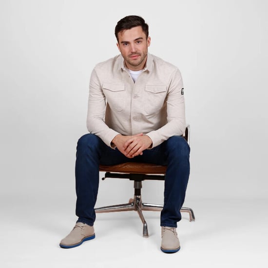 Q1905 Overshirt andel zand melange - Image 3
