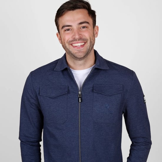 Q1905 Overshirt hattem donker melange - Image 5