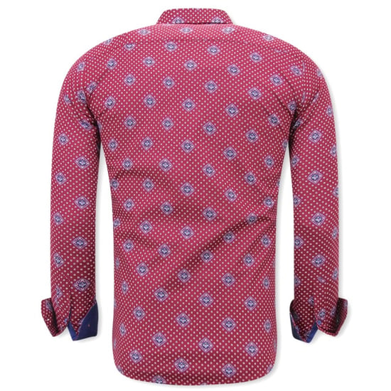 Tony Backer Met print slim fit - Image 3