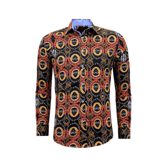 Tony Backer Premiummet print slim fit - Image 2