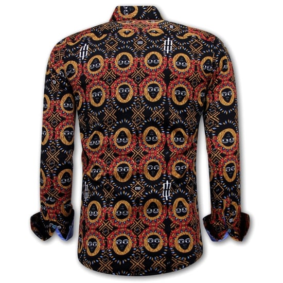 Tony Backer Premiummet print slim fit - Image 4