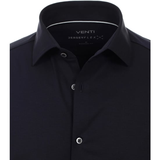 Venti Heren jersey overhemd 1263800 800 black - Image 3