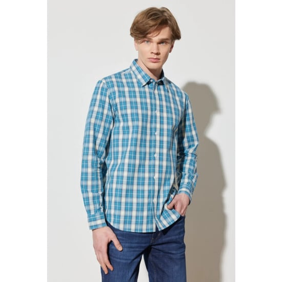 Wrangler Shirt deep water - Image 1