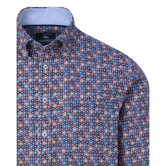 Campbell Casual overhemd met lange mouwen - Image 3