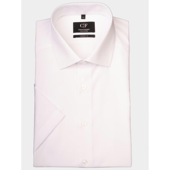 Commander Business hemd korte mouw cityhemd modern fit 1/2 arm 213011964/102 - Image 1