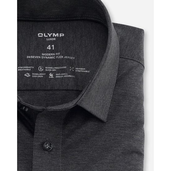Olymp Luxor 24/7 modern fit overhemd met lange mouwen - Image 3