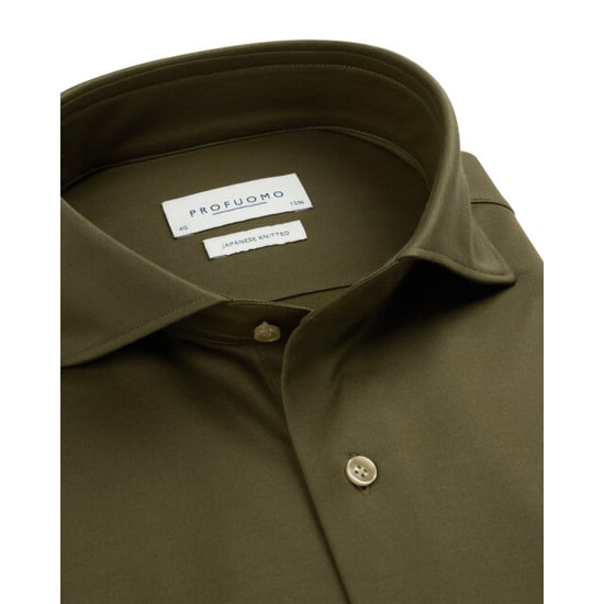 Profuomo Japanese knitted dress shirt - Image 2