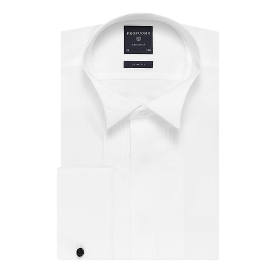 Profuomo Originale slim fit smoking overhemd met lange mouwen - Image 1