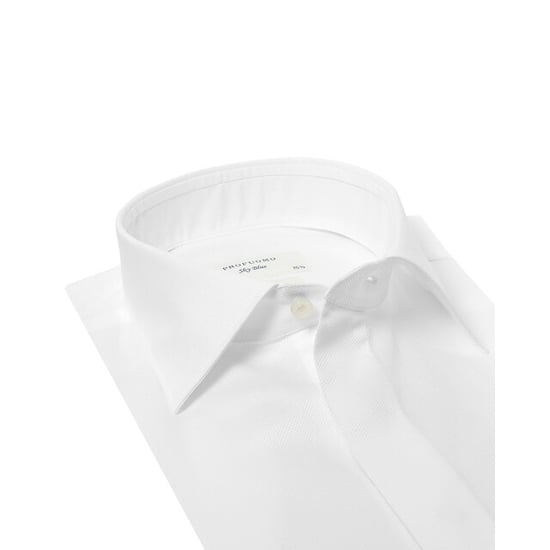 Profuomo Sky blue slim fit smoking overhemd - Image 2