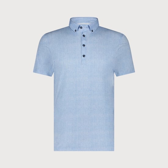 Blue Industry Het button-down korte mouwen overhemd | - Image 2