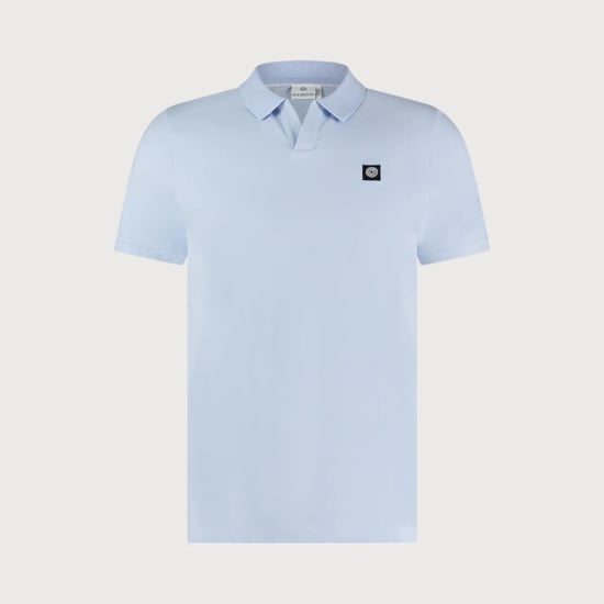 Blue Industry Luxe basic v-hals polo | - Image 3