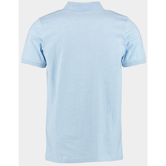 Bos Bright Blue Polo korte mouw fender polo melange 24108fe62bo/210 light blue - Image 2