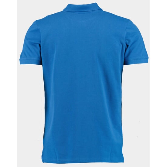 Bos Bright Blue Polo korte mouw piqué kobalt new lobra/4633 - Image 2