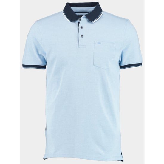 Commander Flag polo korte mouw 3-knopf-polo-shirt, 1/2 arm 214008259/643 - Image 1