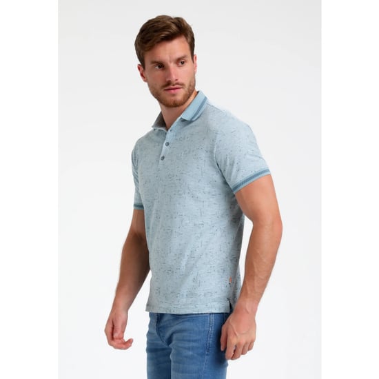 Gabbiano Heren polo 235528 4001 bright blue - Image 2