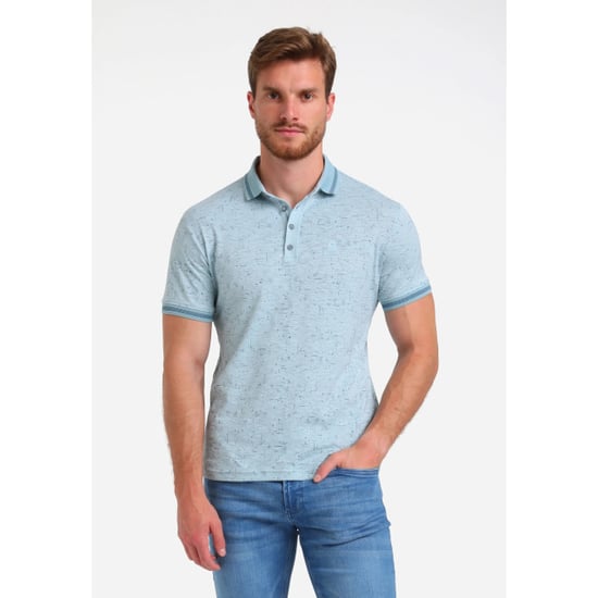 Gabbiano Heren polo 235528 4001 bright blue - Image 3