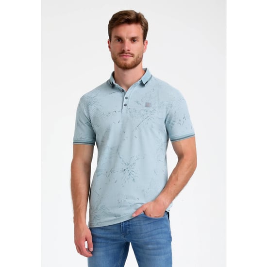 Gabbiano Heren polo 235526 4001 bright blue - Image 1