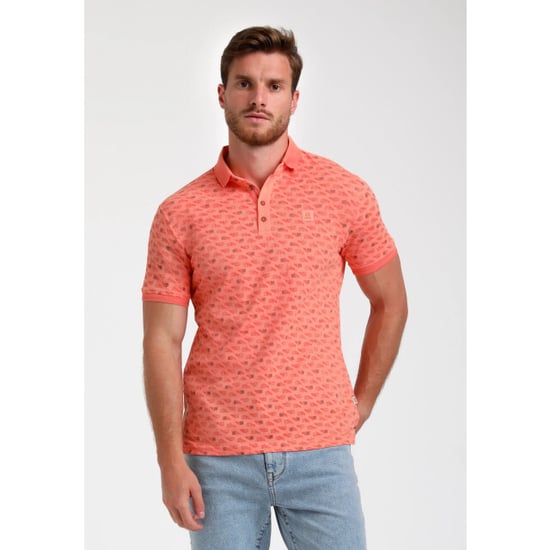 Gabbiano Heren polo 235530 4002 light coral - Image 3