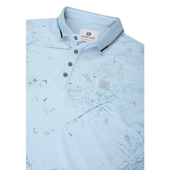 Gabbiano Heren polo 235526 4001 bright blue - Image 6