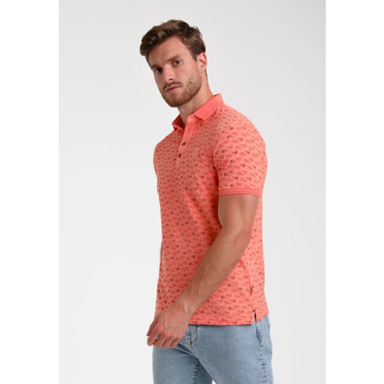 Gabbiano Heren polo 235530 4002 light coral - Image 6