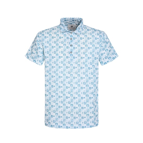 Gabbiano Heren polo 235537 4001 bright blue - Image 4