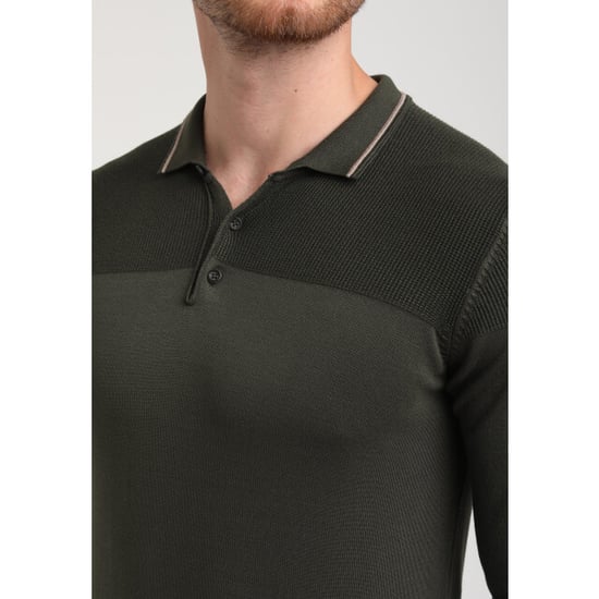 Gabbiano Heren polo 614770 502 army - Image 3