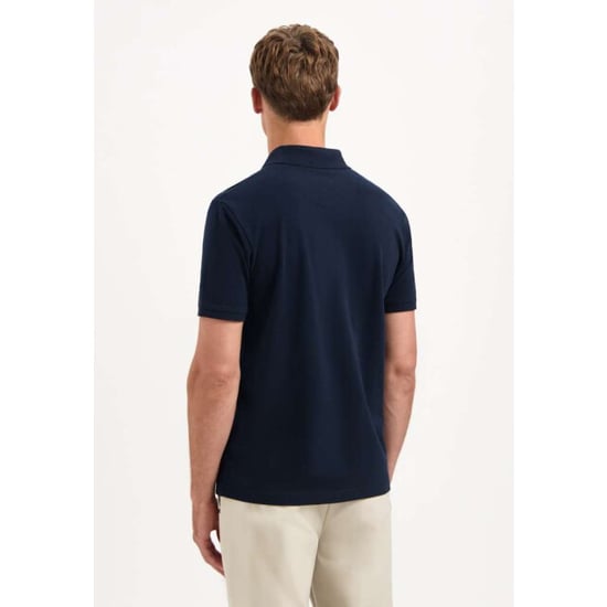 No Excess Polo pique garment dyed night - Image 3