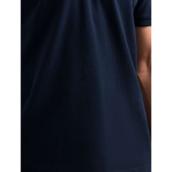 No Excess Polo pique garment dyed night - Image 4