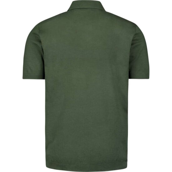No Excess Pullover short sleeve polo solid dark green - Image 3