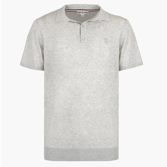 Q1905 Polo shirt hessum licht melange - Image 2