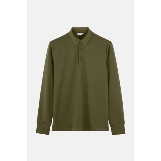 Vercate Strijkvrij poloshirt olijfgroen - Image 4