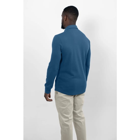 Vercate Strijkvrij poloshirt royal blue - Image 5