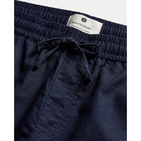 Anerkjendt Aklt james cot/linen ela shorts 901531 sky captain - Image 3