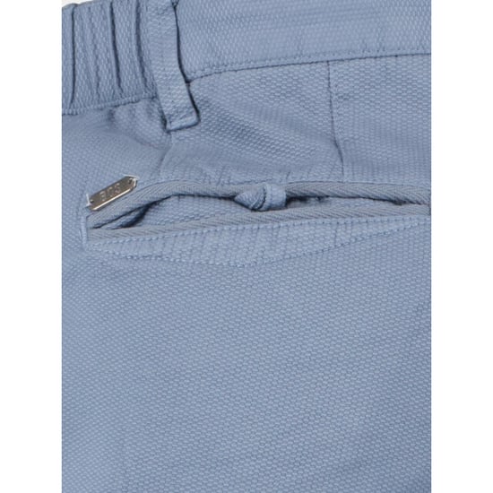 Bos Bright Blue Korte broek ferdinand structure chino sho 24109fe06bo/263 stone wash - Image 3