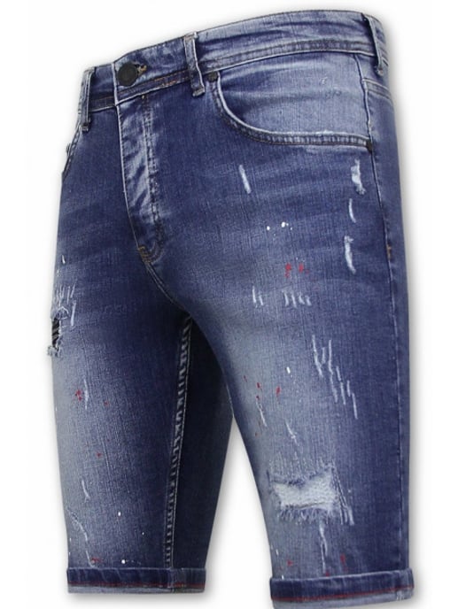 Local Fanatic Korte broek met verfspatten 1043 - Image 2