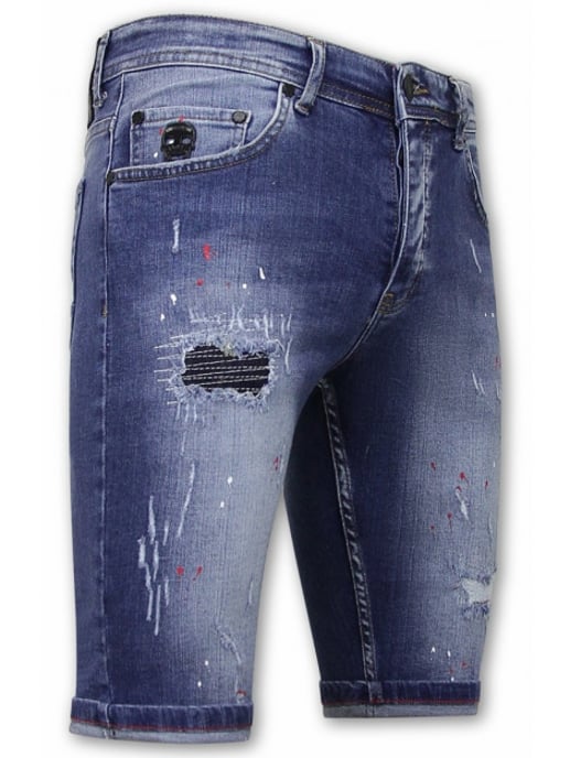 Local Fanatic Korte broek met verfspatten 1043 - Image 3