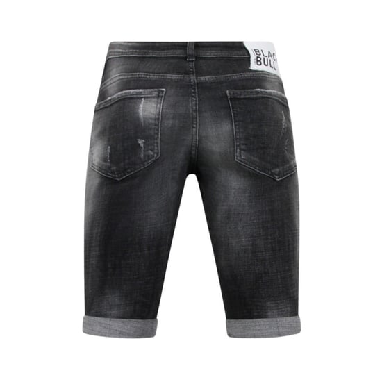 Local Fanatic Stonewashed ripped short slim fit - Image 2