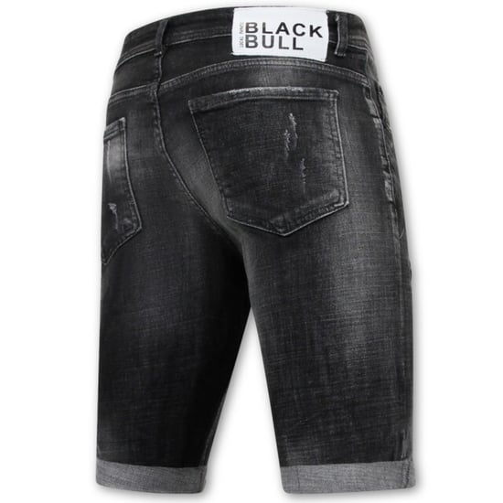 Local Fanatic Stonewashed ripped short slim fit - Image 5